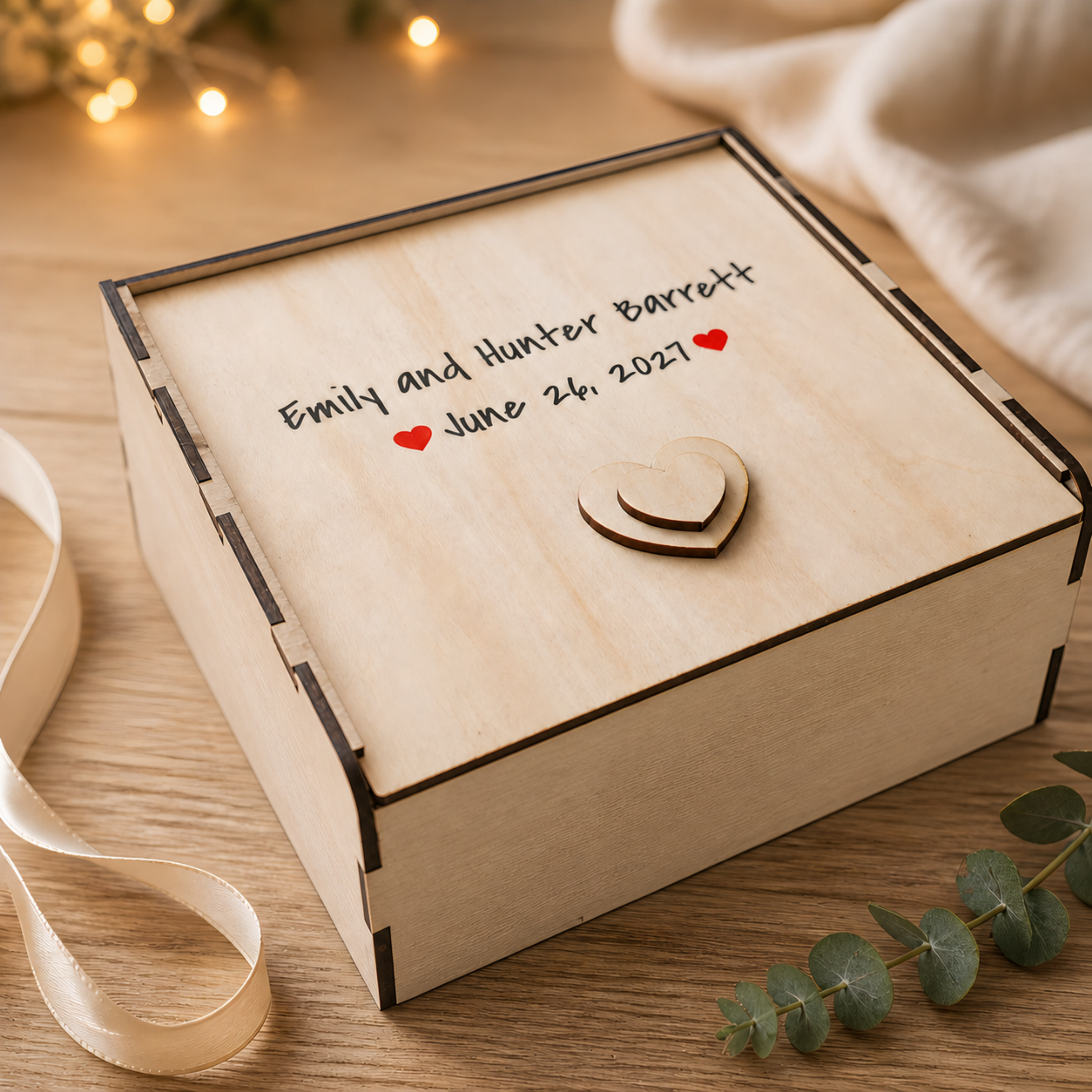 Personalized Wedding Guest Book Puzzle