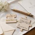 Personalized Wedding Guest Book Puzzle